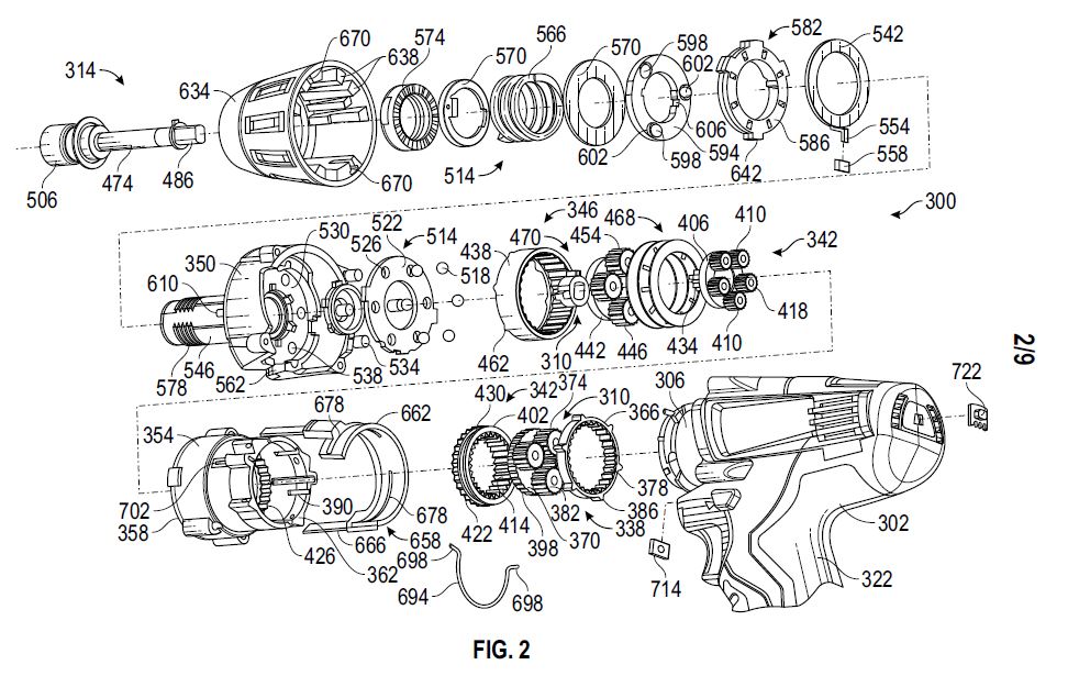 FIG. 36 — Software UI Patent Drawing: Analytics Dashboard